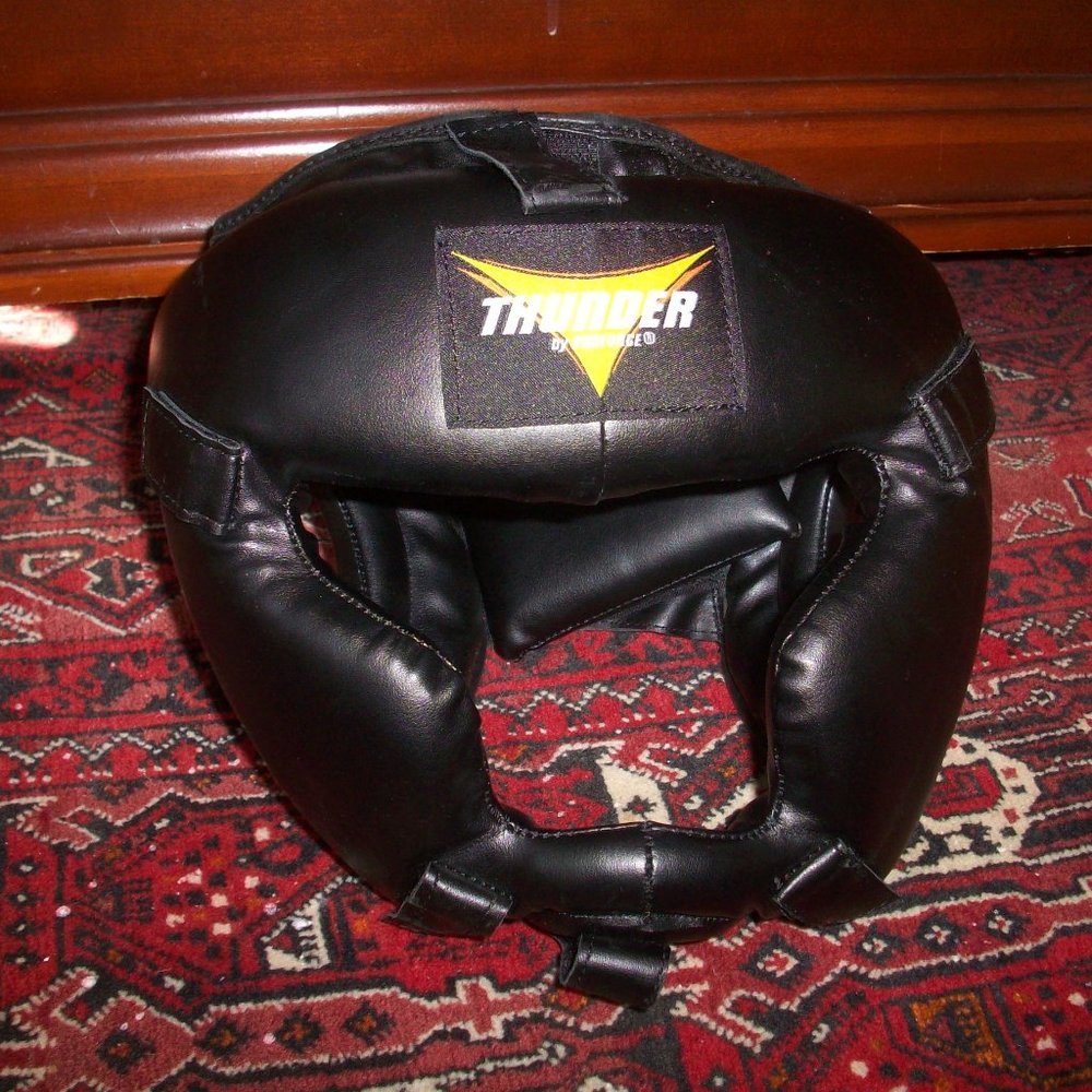 Boxing Head Guard Gear Training Protective Martial Arts Thunder by Proforce L/XL